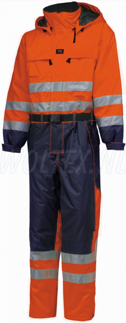 Helly Hansen Overalls Ludvika HiVis fluo oranje-donkerblauw(265)